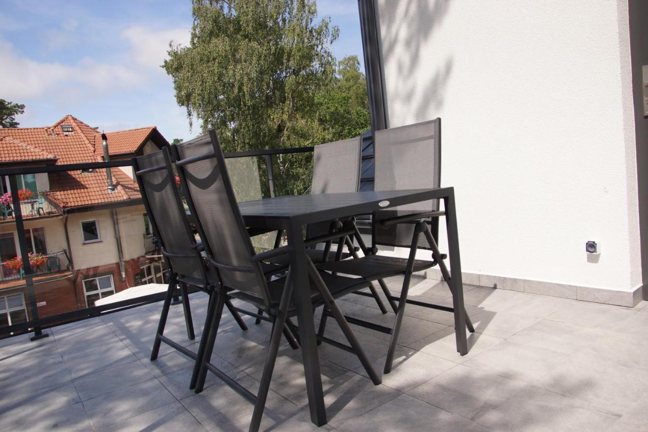Apartament Grunwaldzka 105 Z Tarasem 5O M Do Plazy Pobierowo Kültér fotó
