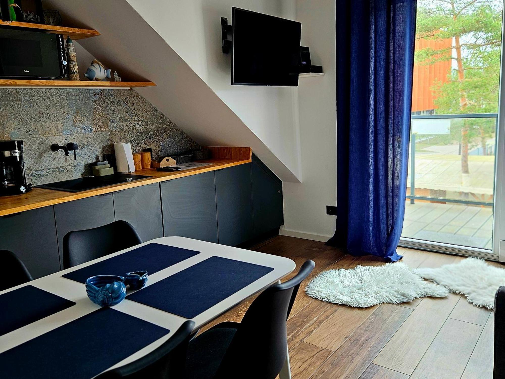 Apartament Grunwaldzka 105 Z Tarasem 5O M Do Plazy Pobierowo Kültér fotó