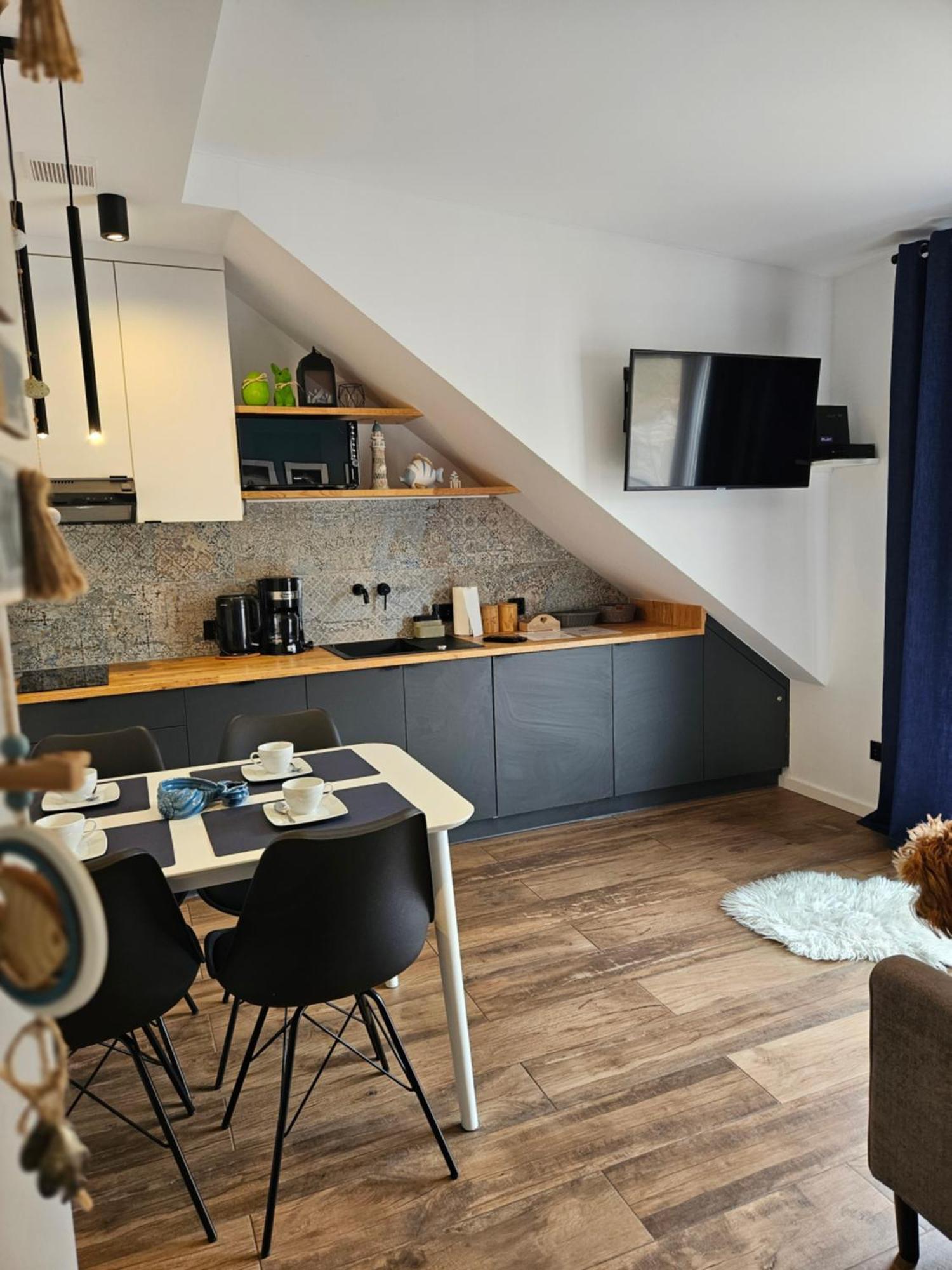 Apartament Grunwaldzka 105 Z Tarasem 5O M Do Plazy Pobierowo Kültér fotó